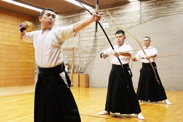 山梨県高等学校総合体育大会弓道大会と山梨通運杯争奪弓道大会のお知らせ