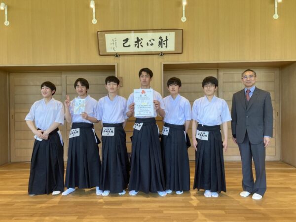 山梨通運旗争奪弓道大会（県高校総体）　大会結果
