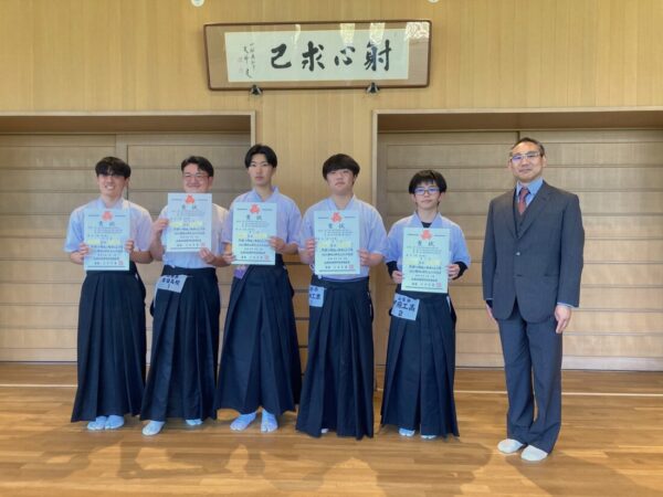山梨通運旗争奪弓道大会（県高校総体）　大会結果